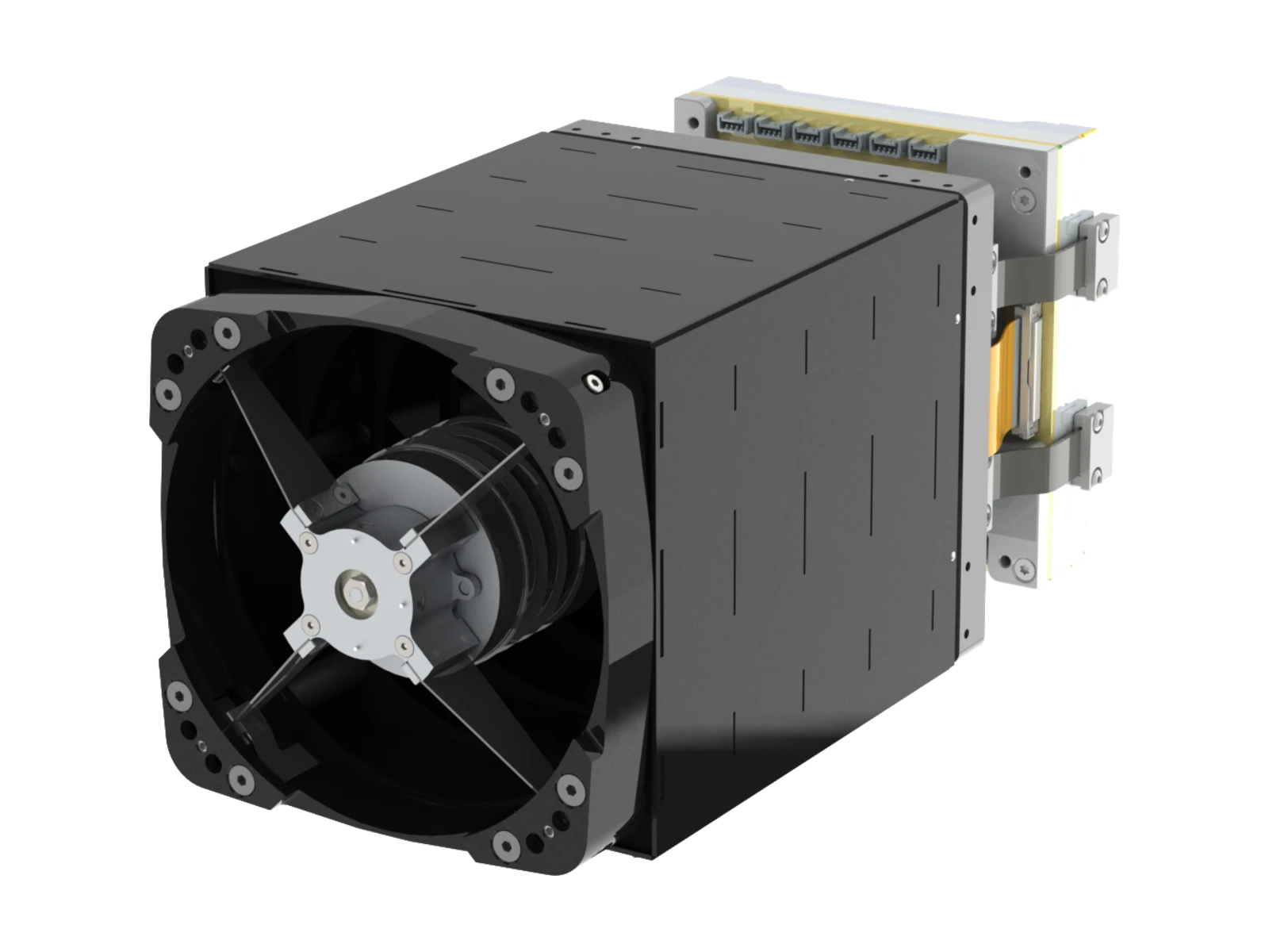 Optische Nutzlast ST-100 – Frontansicht